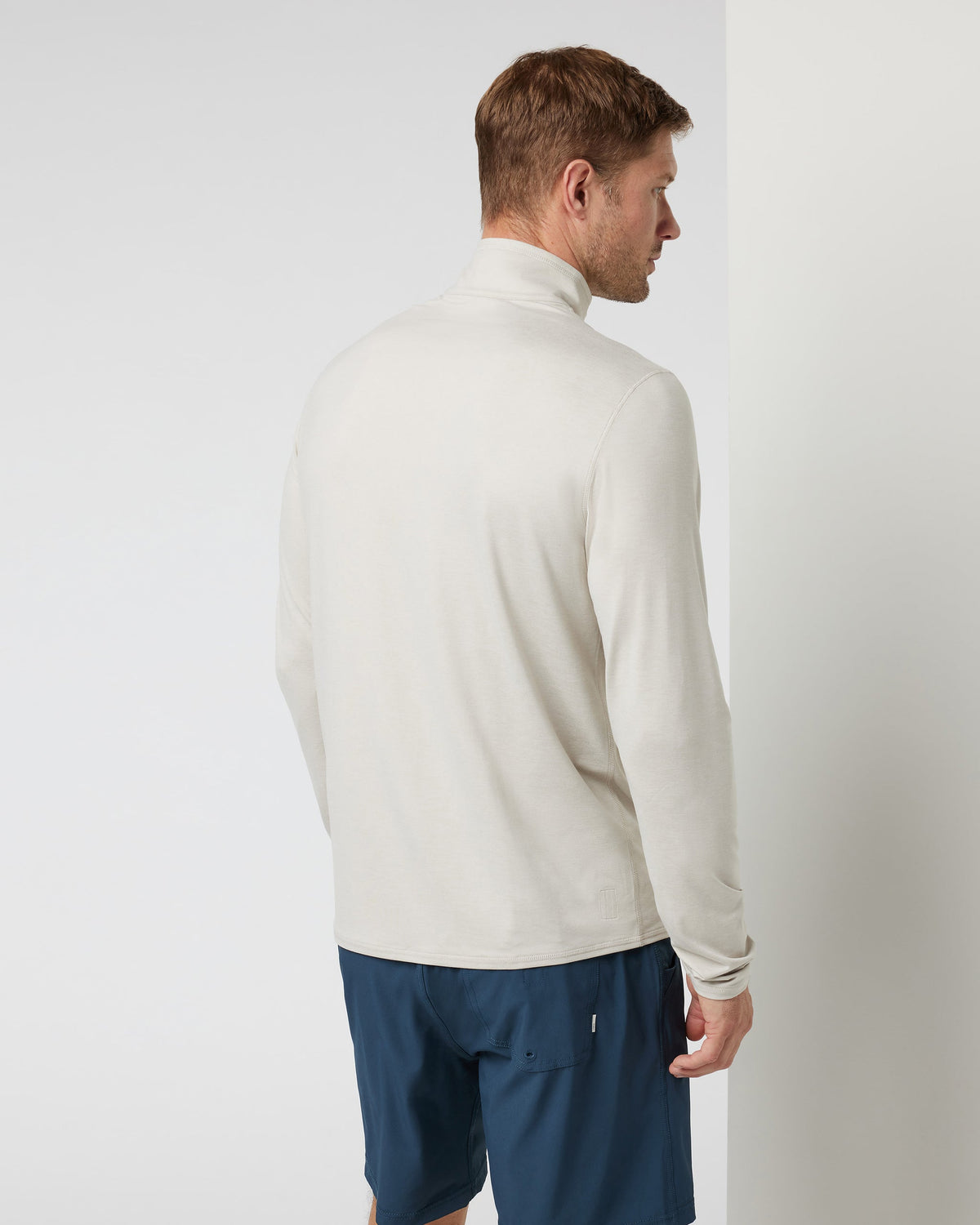 Ease Performance Half Zip 2.0 | Suede Heather