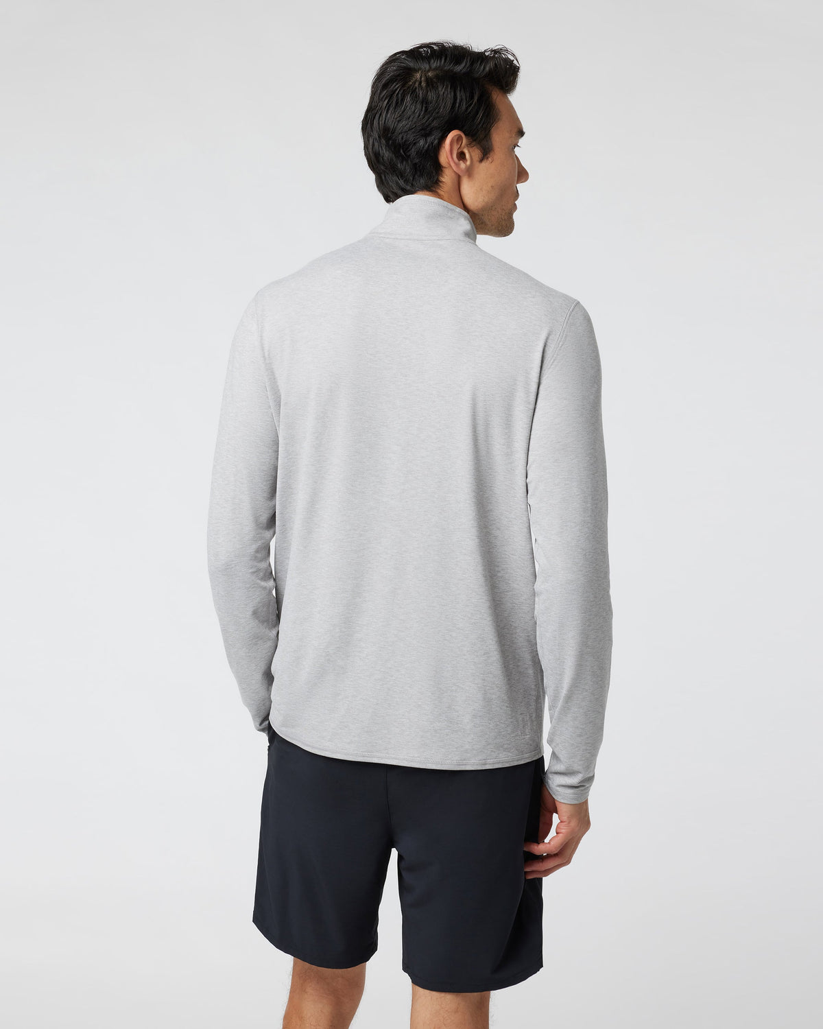 Ease Performance Half Zip 2.0 | Light Heather Grey