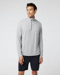 Ease Performance Half Zip 2.0 | Light Heather Grey