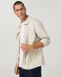 Coronado Shirt Jacket | Bone Heather