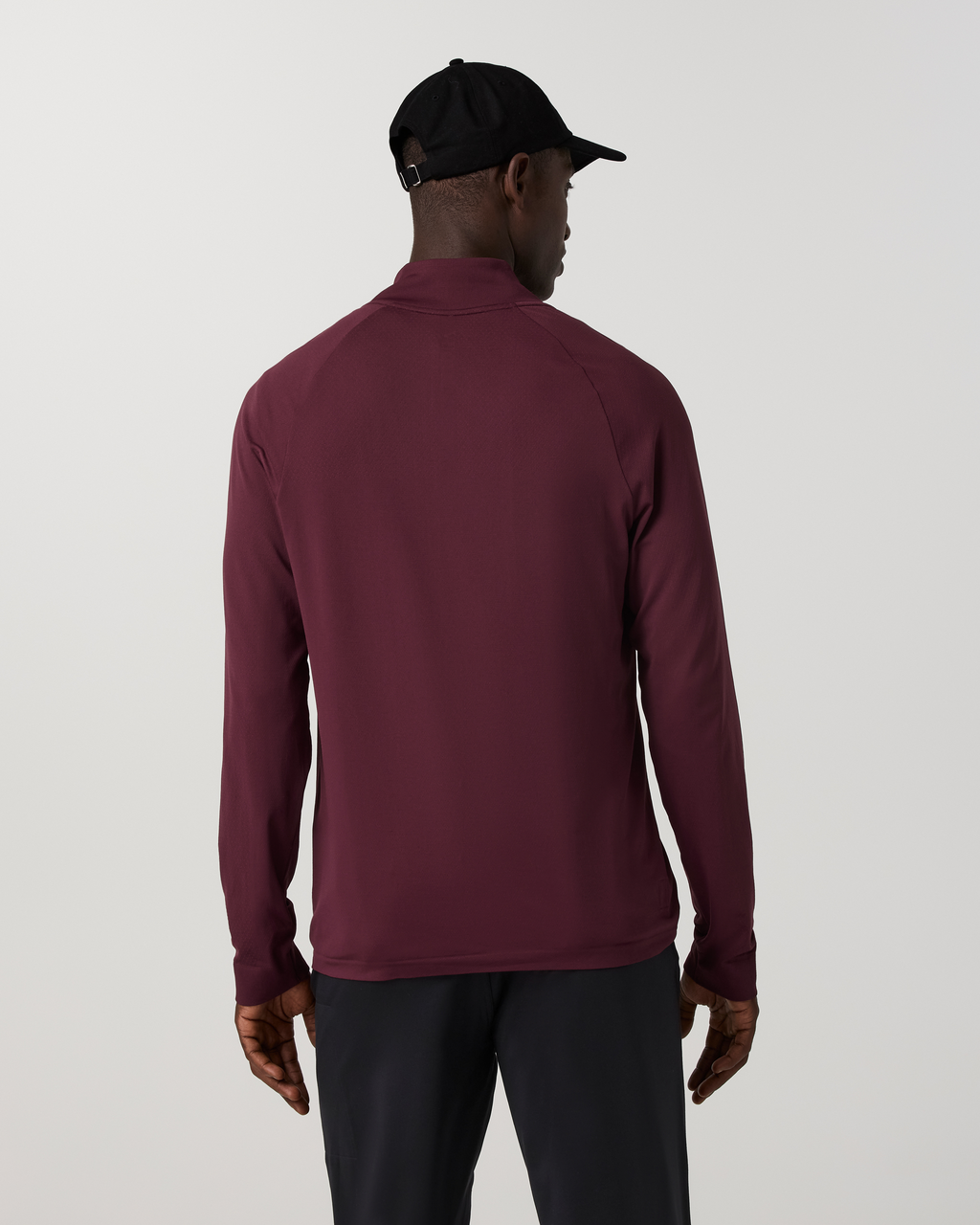 Clearview Seamless Quarter Zip | Fig