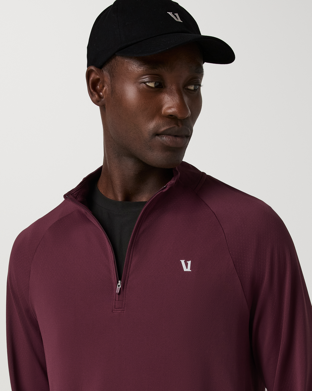 Clearview Seamless Quarter Zip | Fig