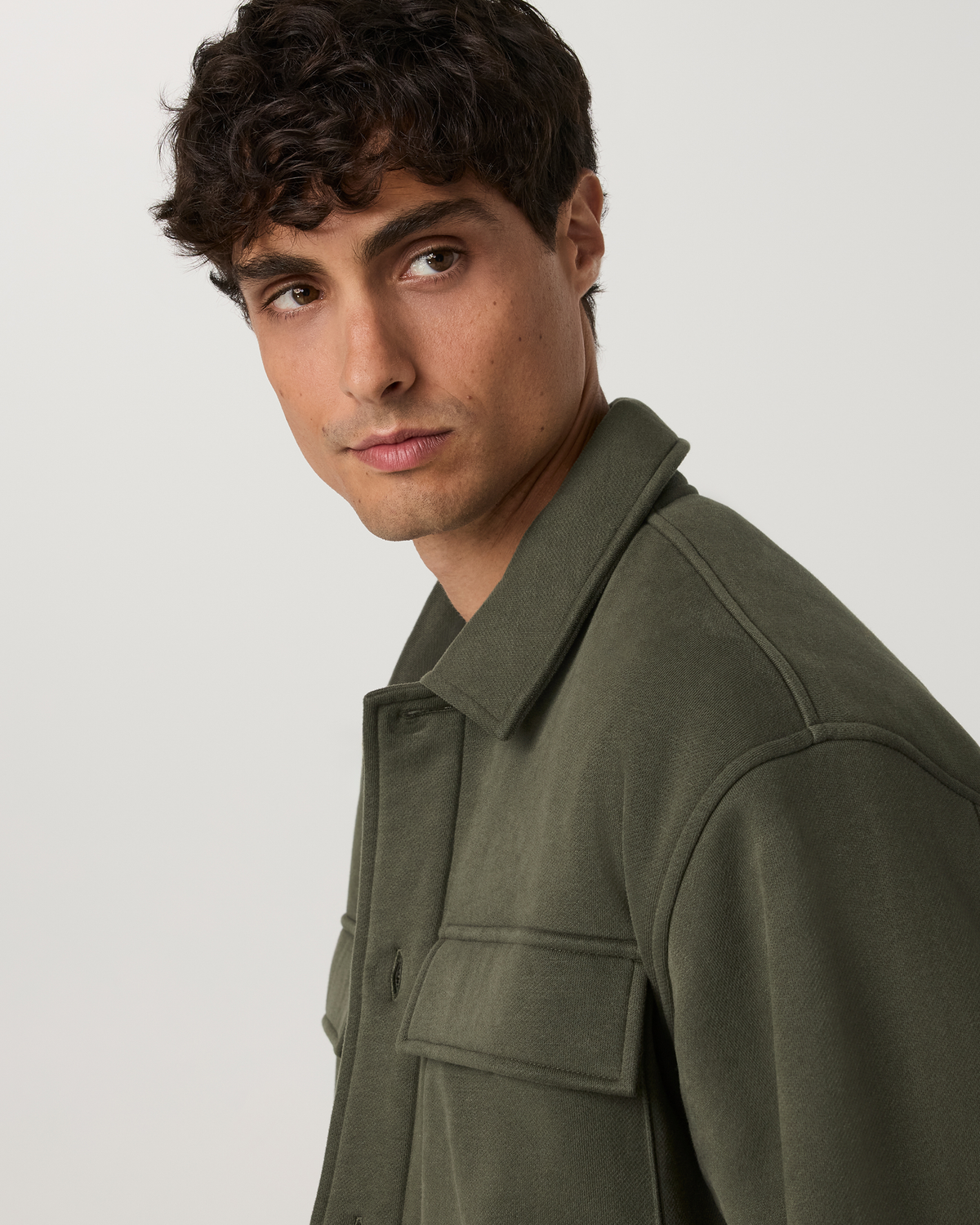 Seaside Shirt Jacket | Army