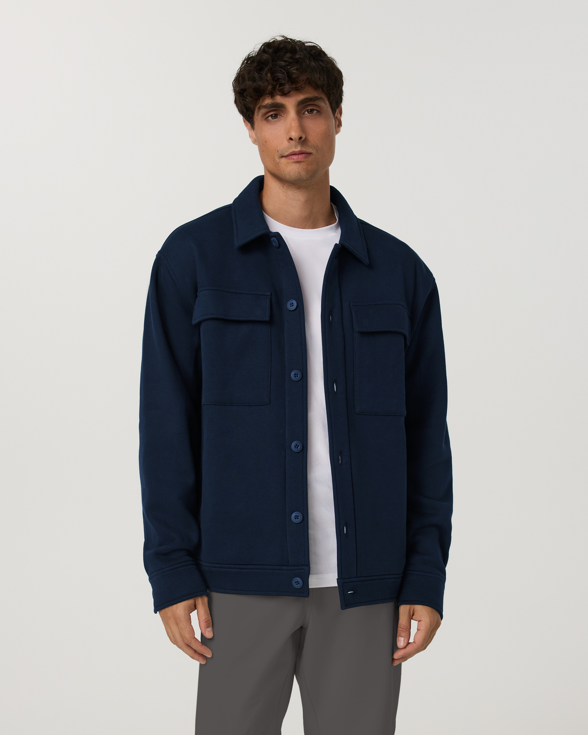 Seaside Shirt Jacket | Ink