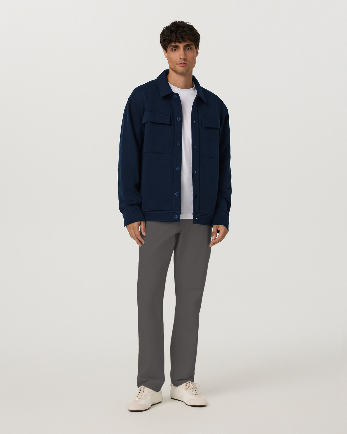 Seaside Shirt Jacket | Ink