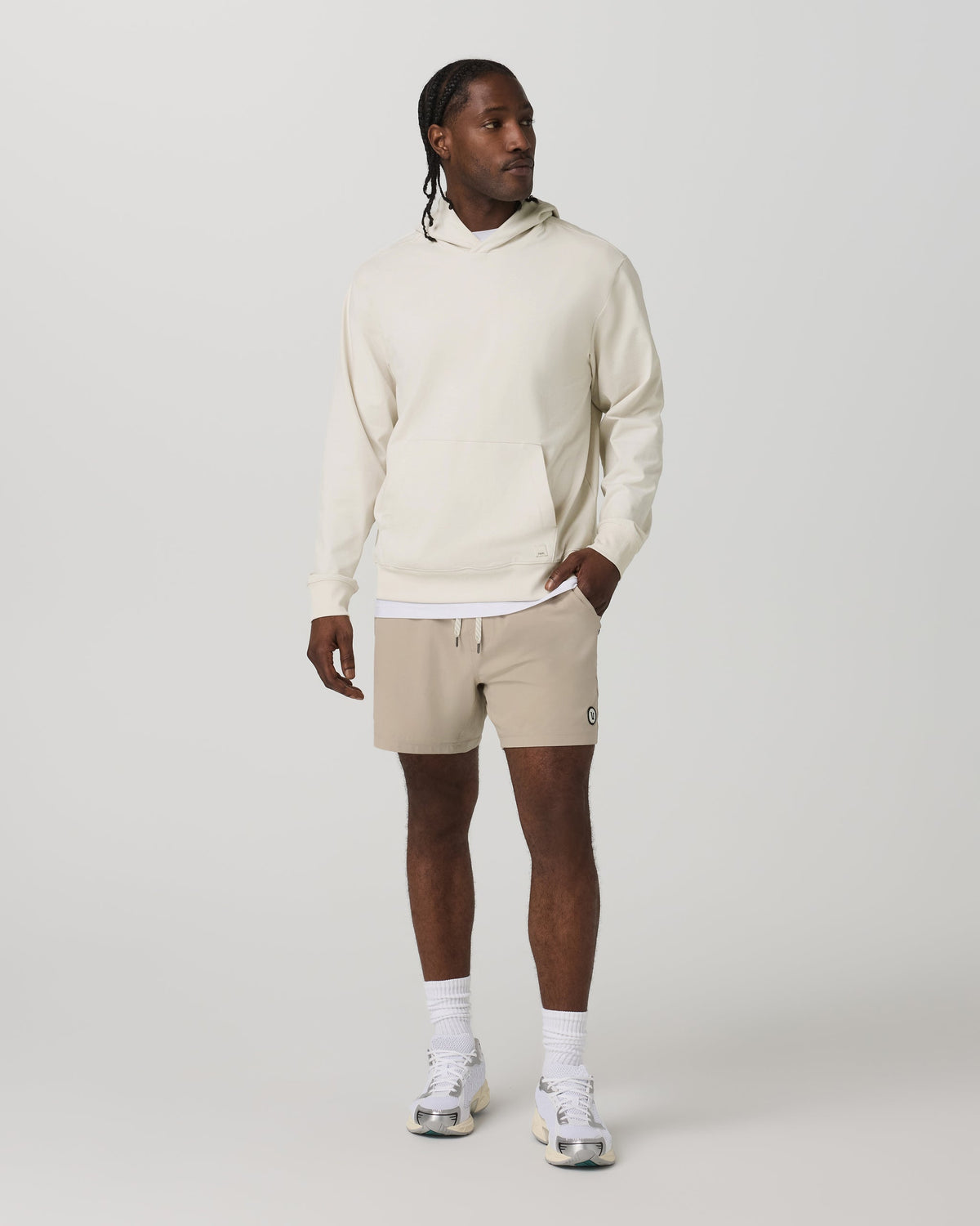 Coronado Pullover Hoodie 2.0 | Ivory Heather