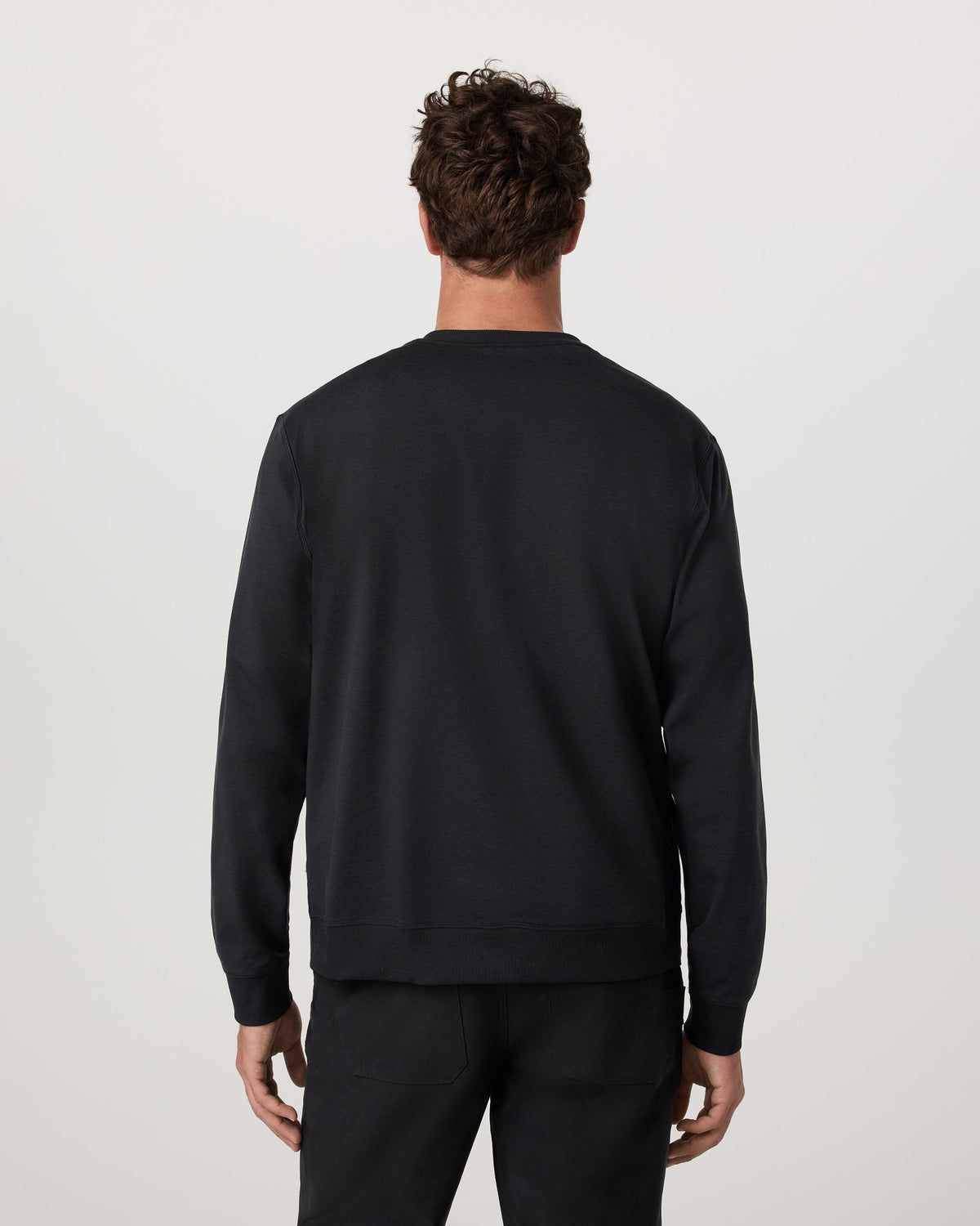 Long Sleeve Coronado Henley - Relaxed Fit | Black Heather