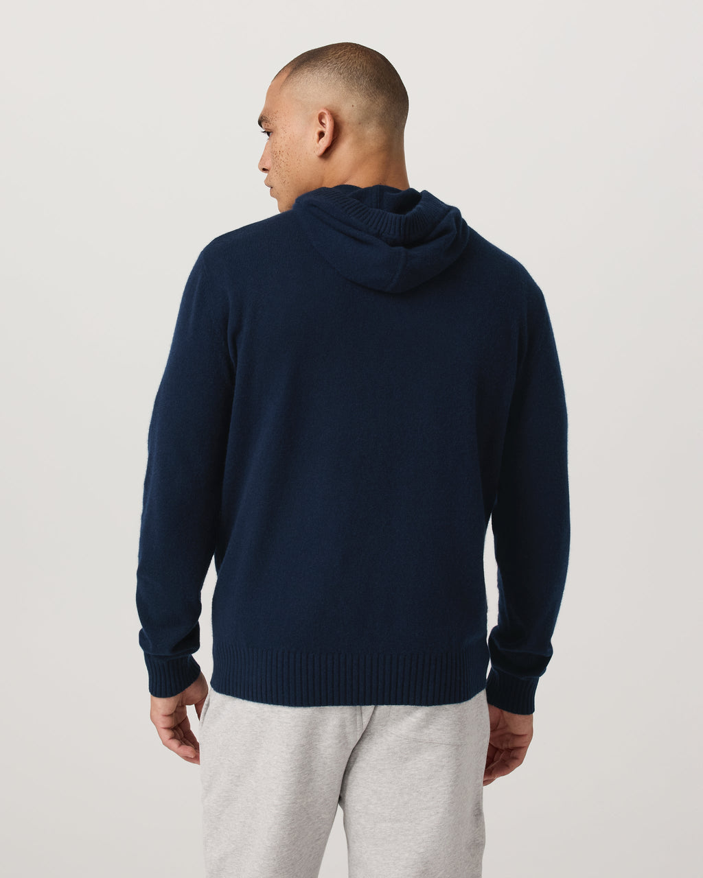 Berik Cashmere Hoodie | Ink
