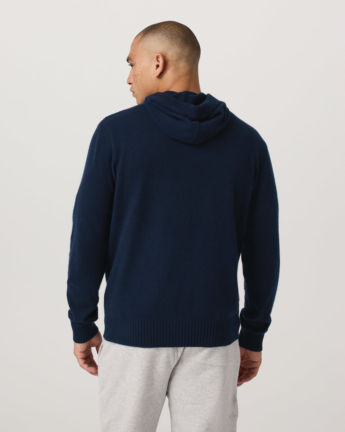 Berik Cashmere Hoodie | Ink