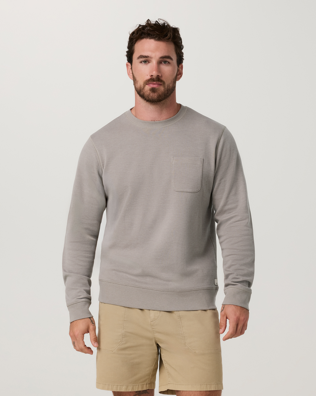 Jeffreys Crew 2.0 | Mocha Heather