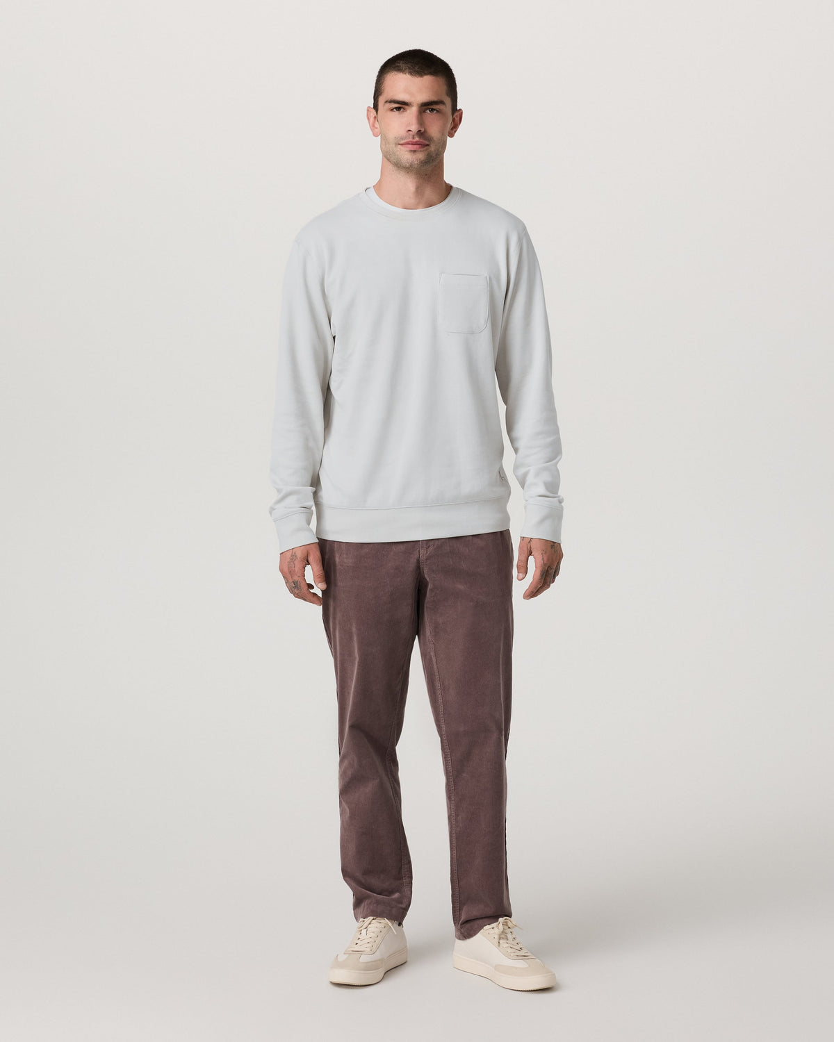 Jeffreys Crew 2.0 | Winter Grey Heather