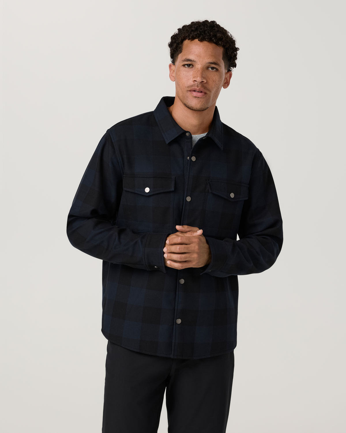 Range Shirt Jacket 2.0 | Ink Arrowhead Plaid