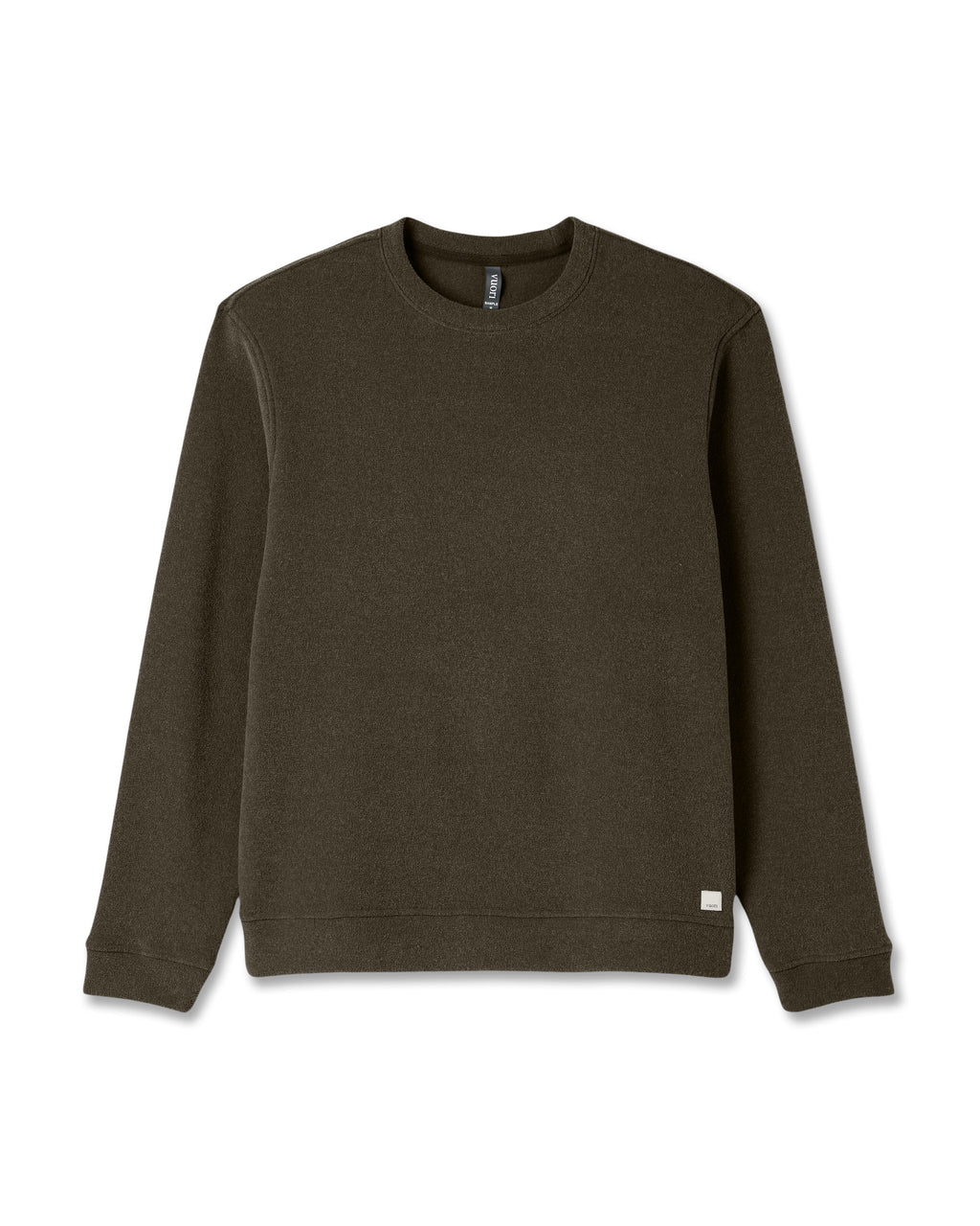 Beach Fleece Crew | Dark Oregano Heather