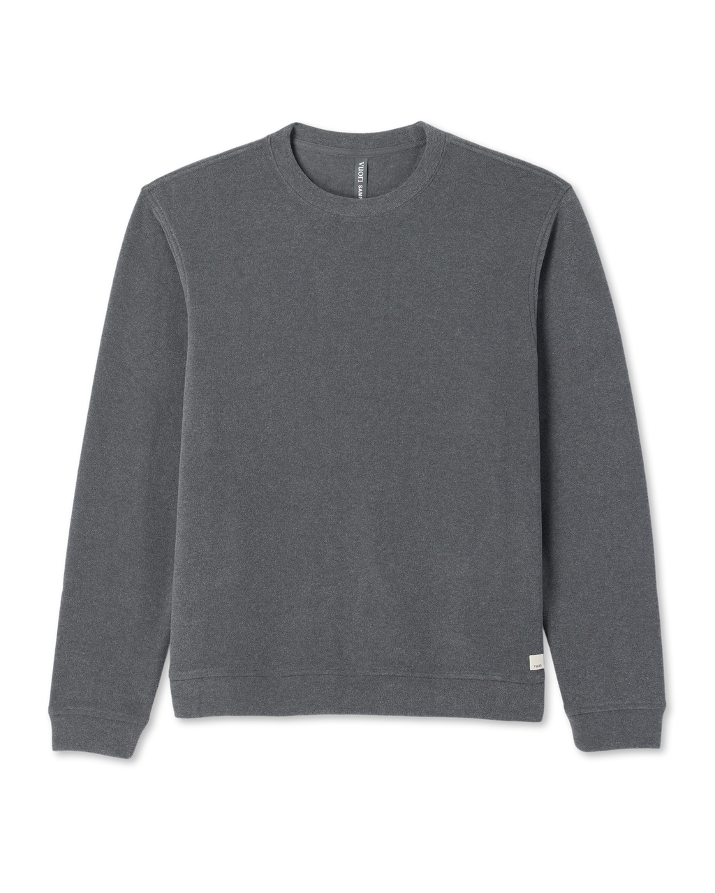 Beach Fleece Crew | Dark Pewter Heather