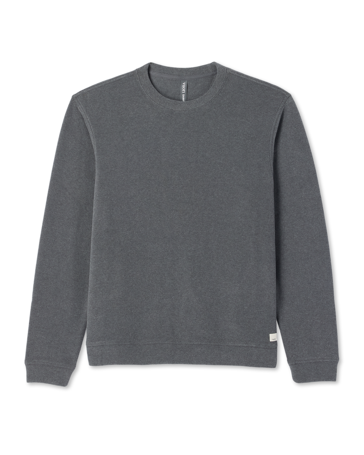 Beach Fleece Crew | Dark Pewter Heather