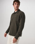 Beach Fleece Shirt Jacket | Dark Oregano Heather