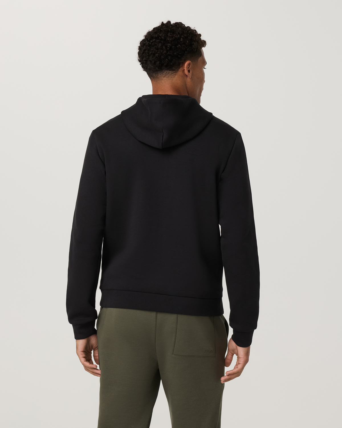Vuori Galaxy Full Zip | Washed Black