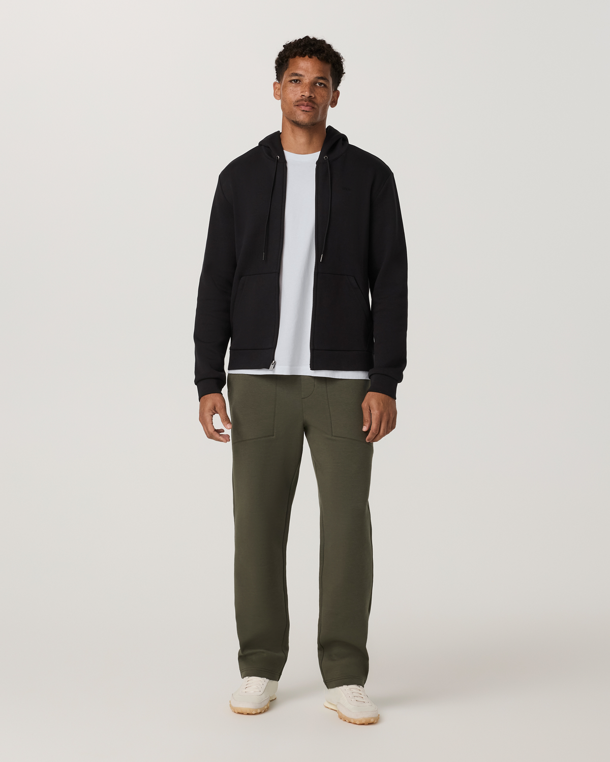 Vuori Galaxy Full Zip | Washed Black