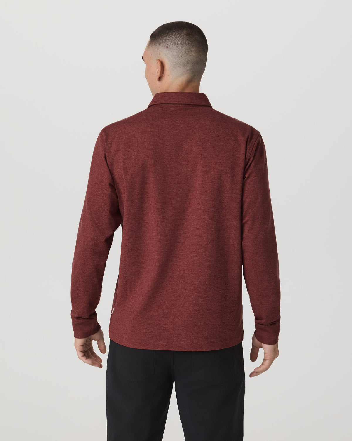 Long Sleeve Coronado Rugby | Spiced Apple Heather
