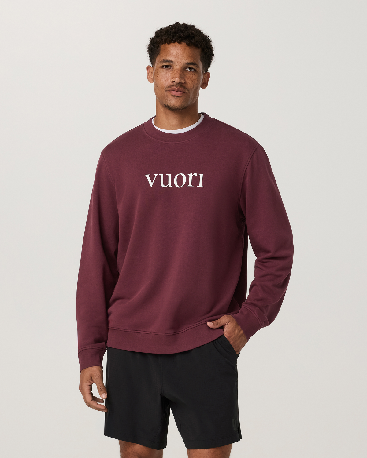 Vuori Logo Crew | Fig