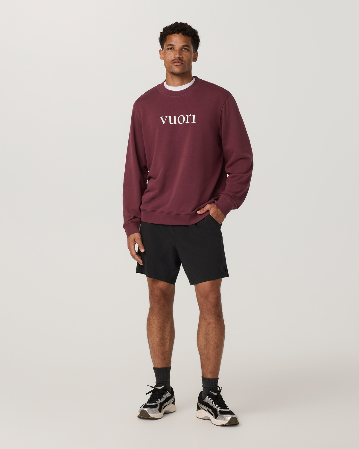 Vuori Logo Crew | Fig