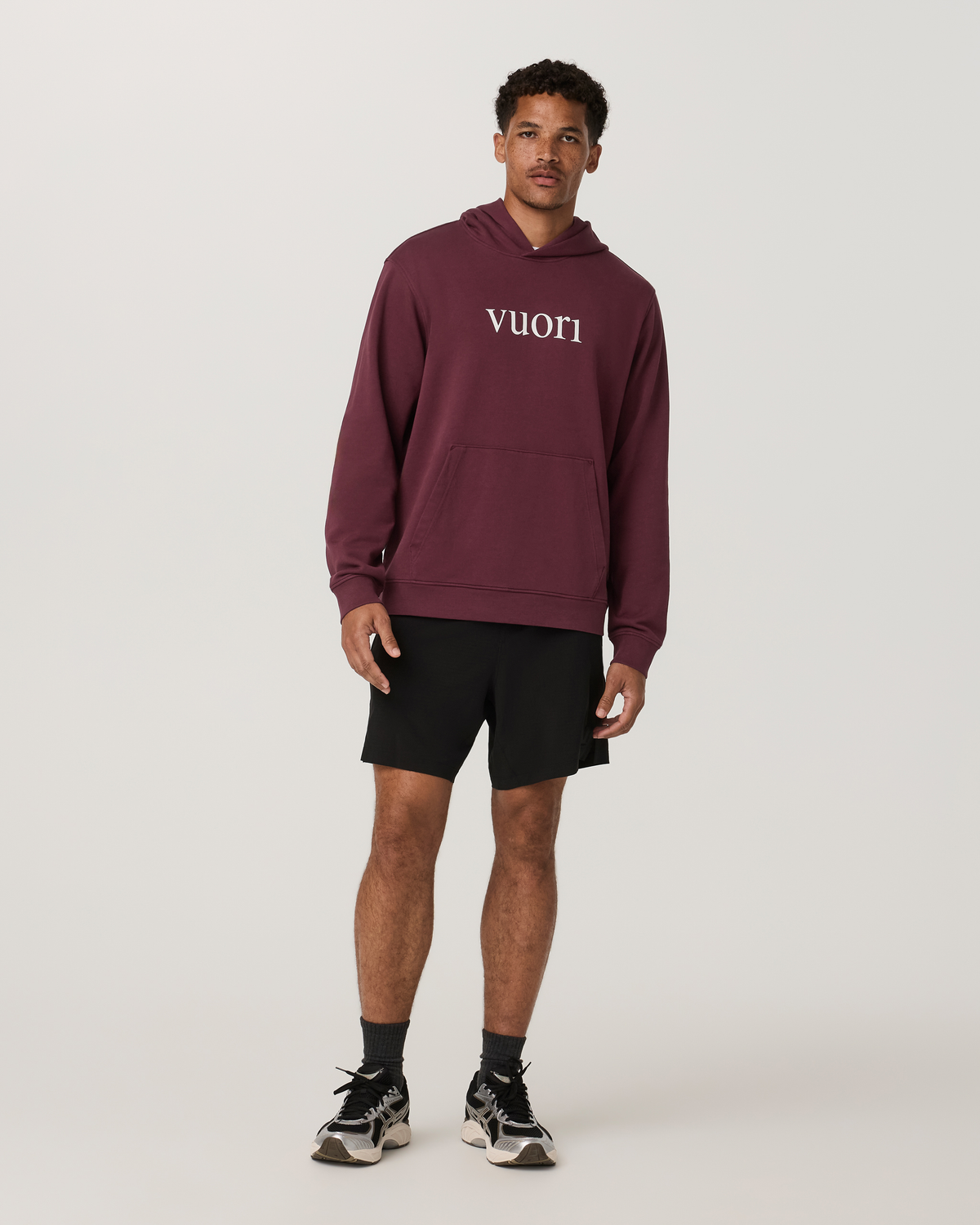 Vuori Logo Hoodie | Fig