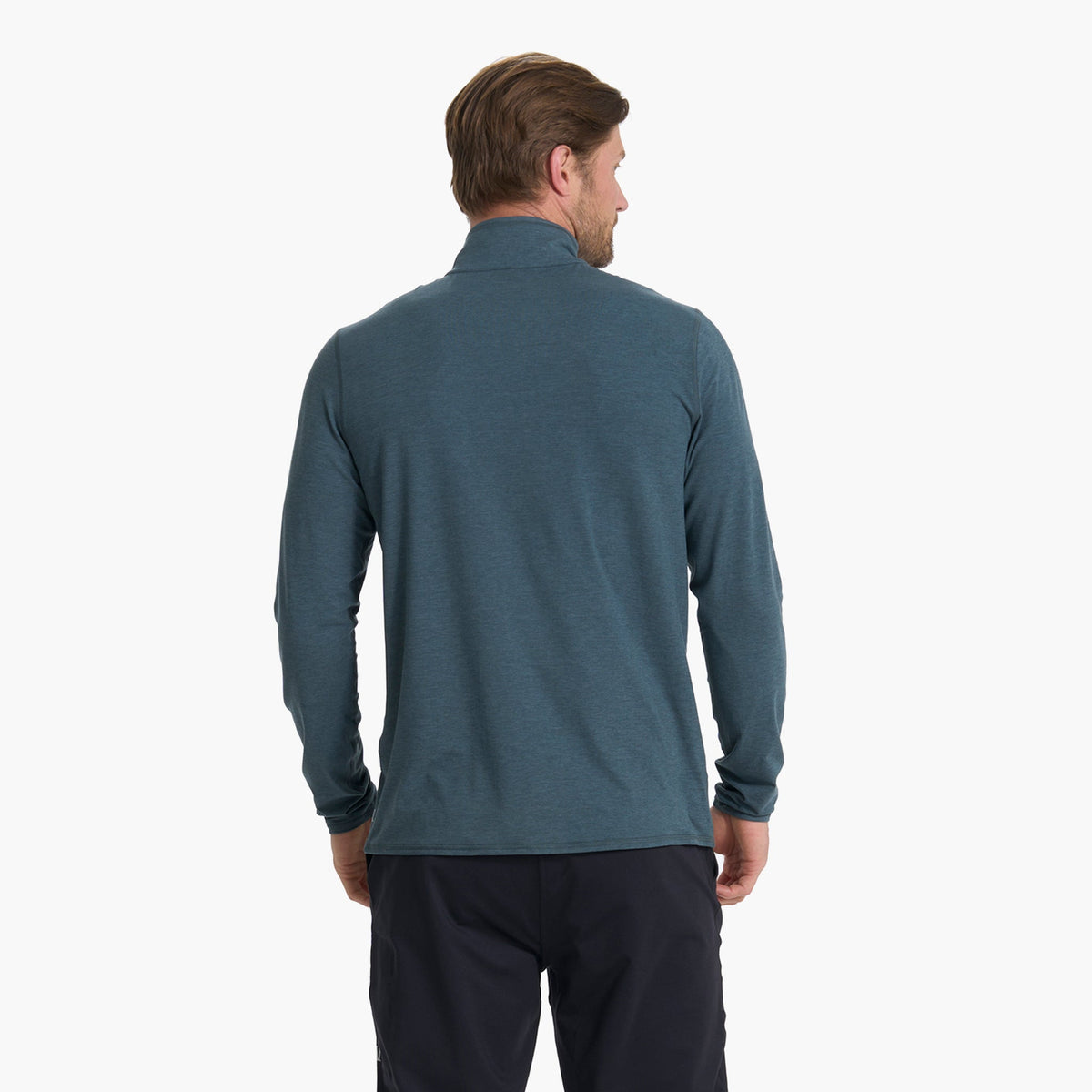 Ease Performance Half Zip | Stone Heather