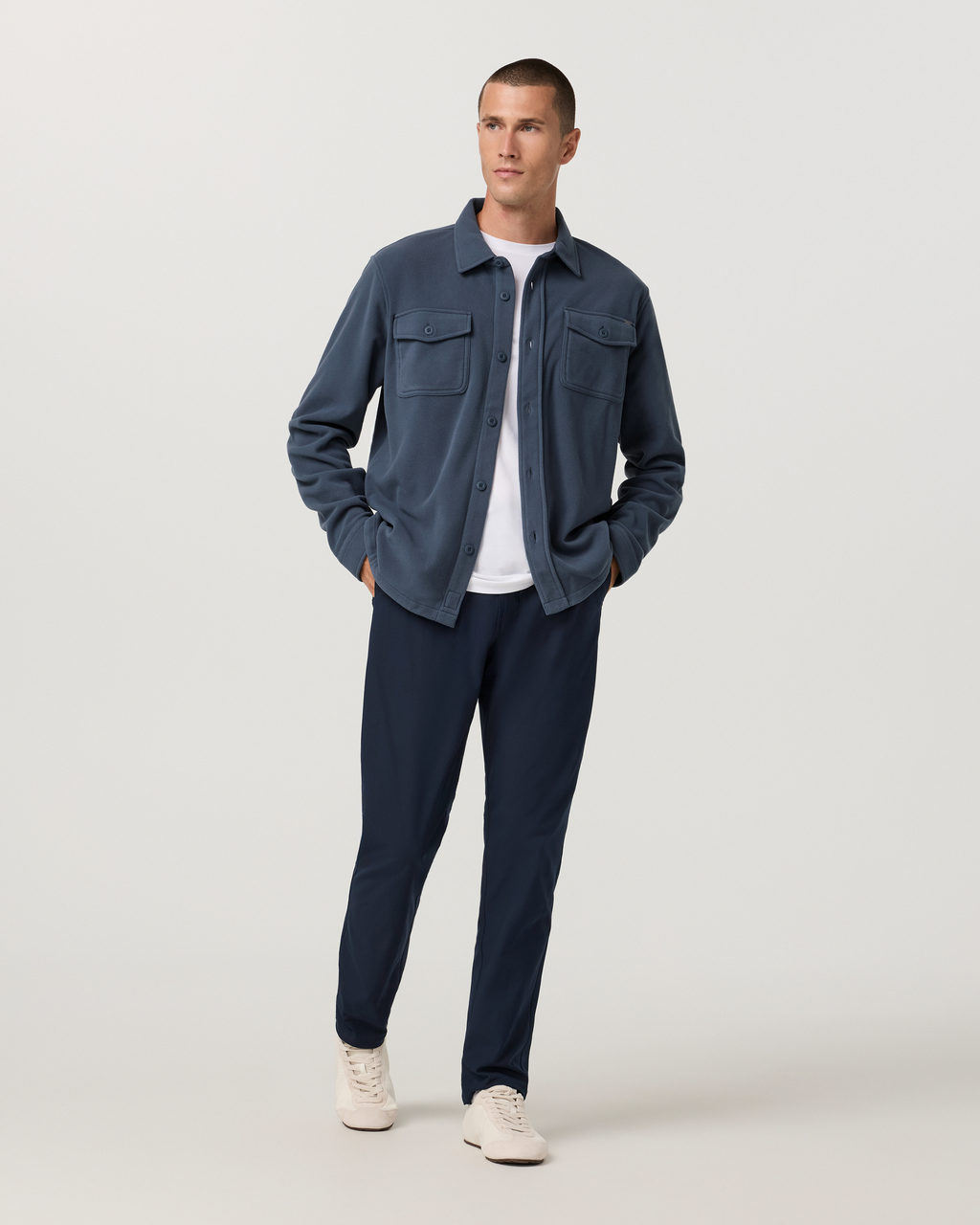 Aspen Shirt Jacket | Bay Blue