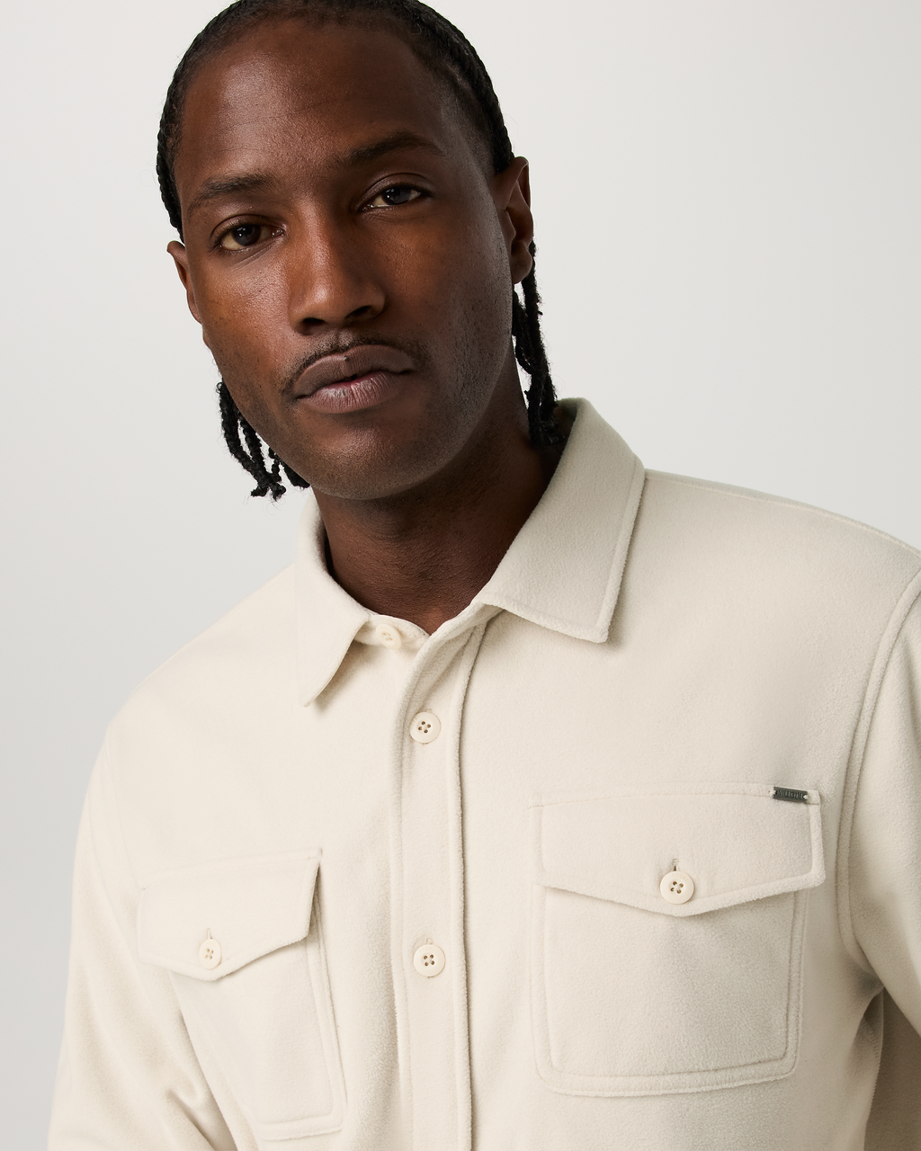 Aspen Shirt Jacket | Bone