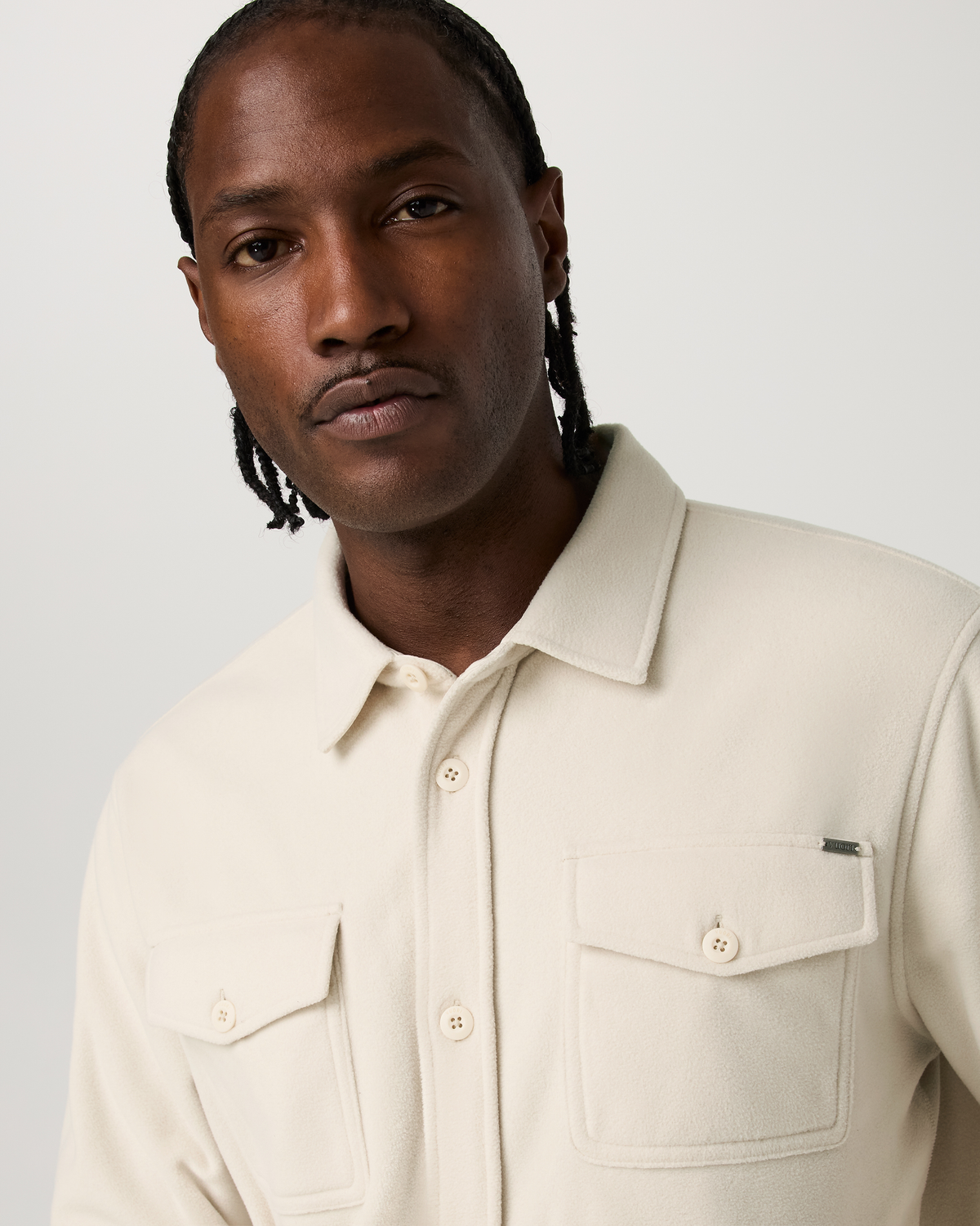 Aspen Shirt Jacket | Bone