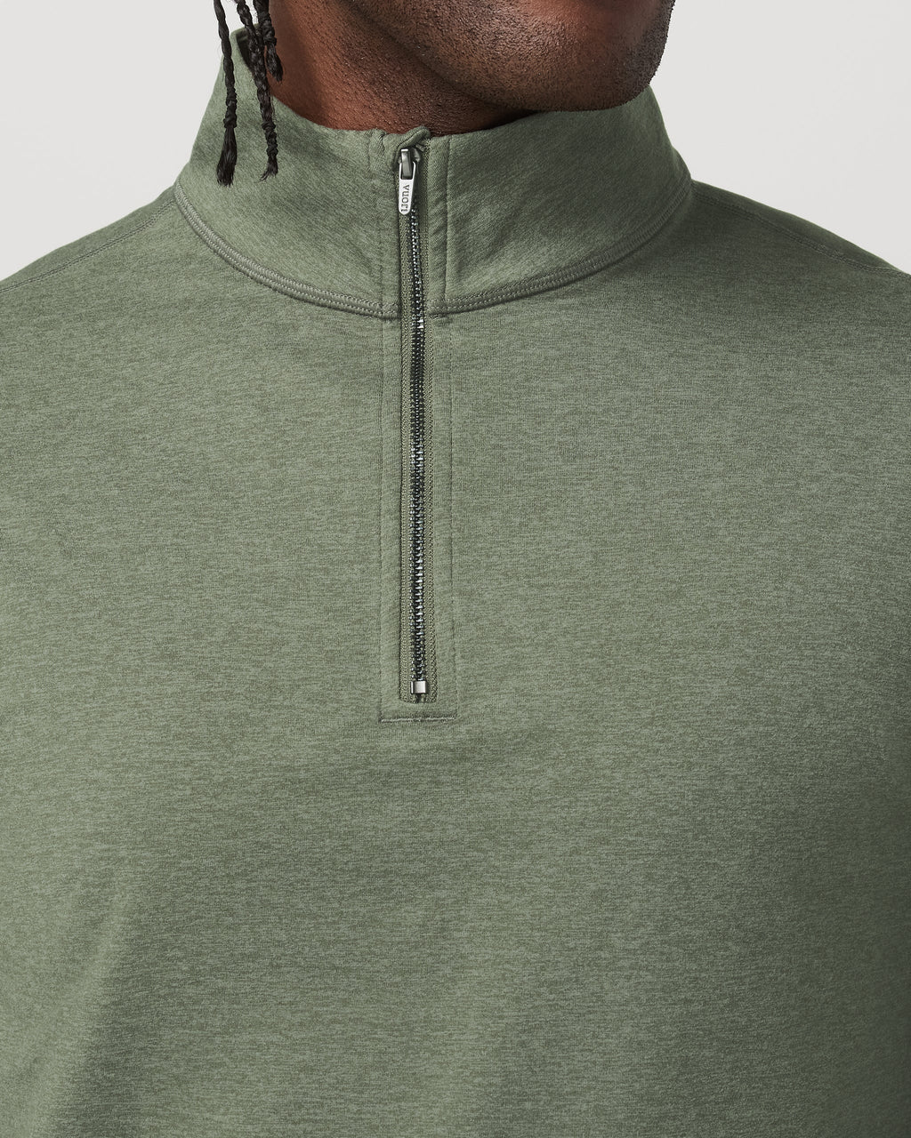 Coronado Half Zip | Light Oregano Heather