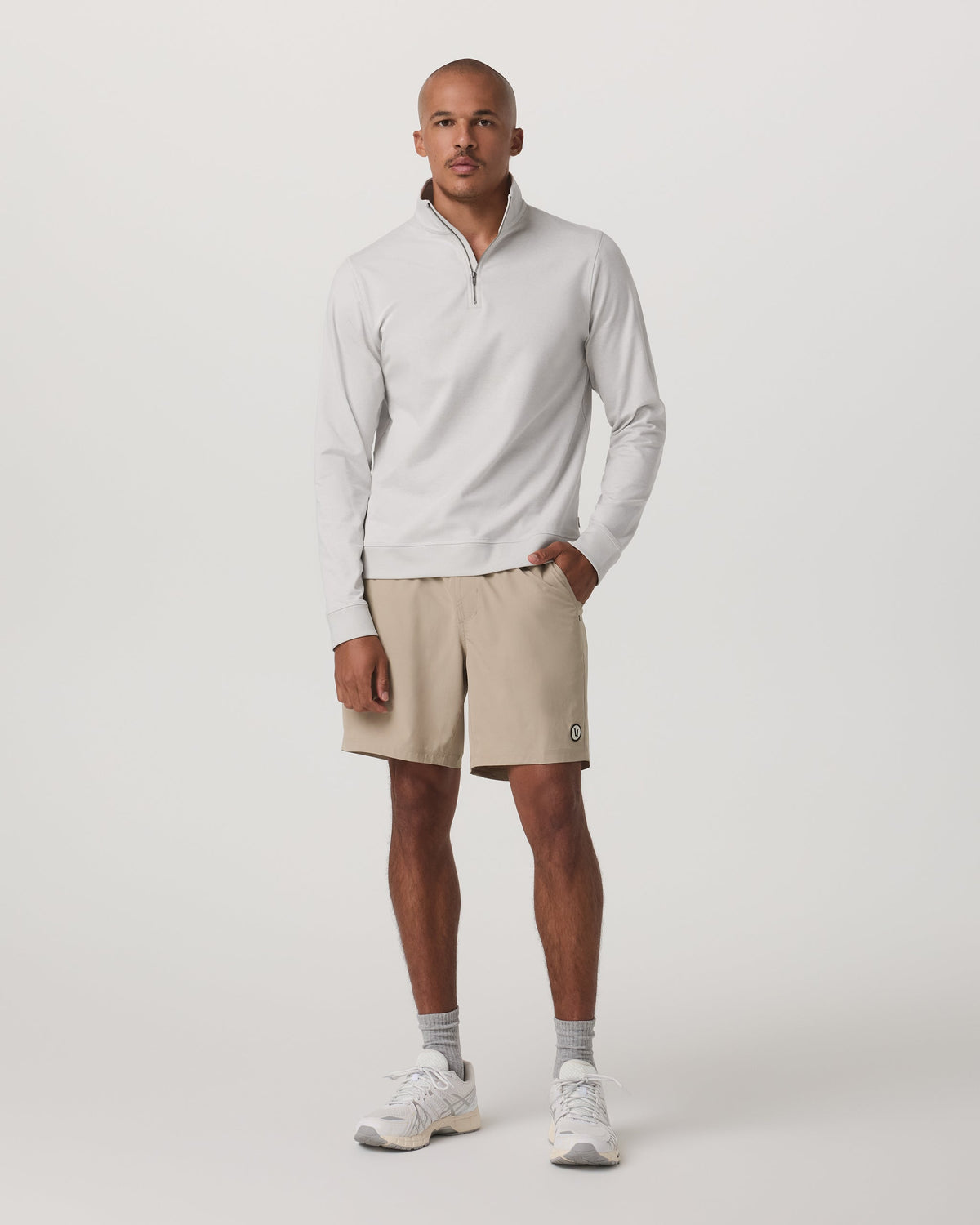 Coronado Half Zip | Salt Heather