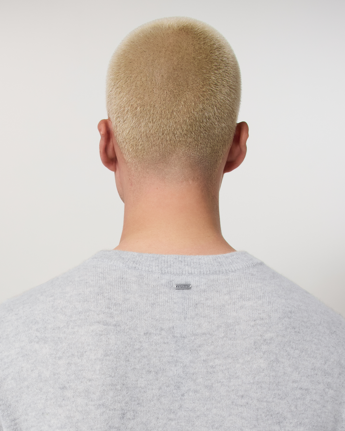 Berik Cashmere Sweater | Light Heather Grey