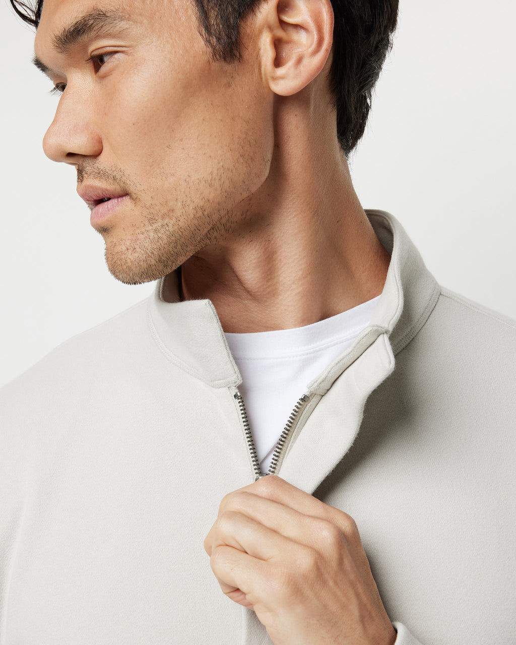 Cypress Quarter Zip | Salt