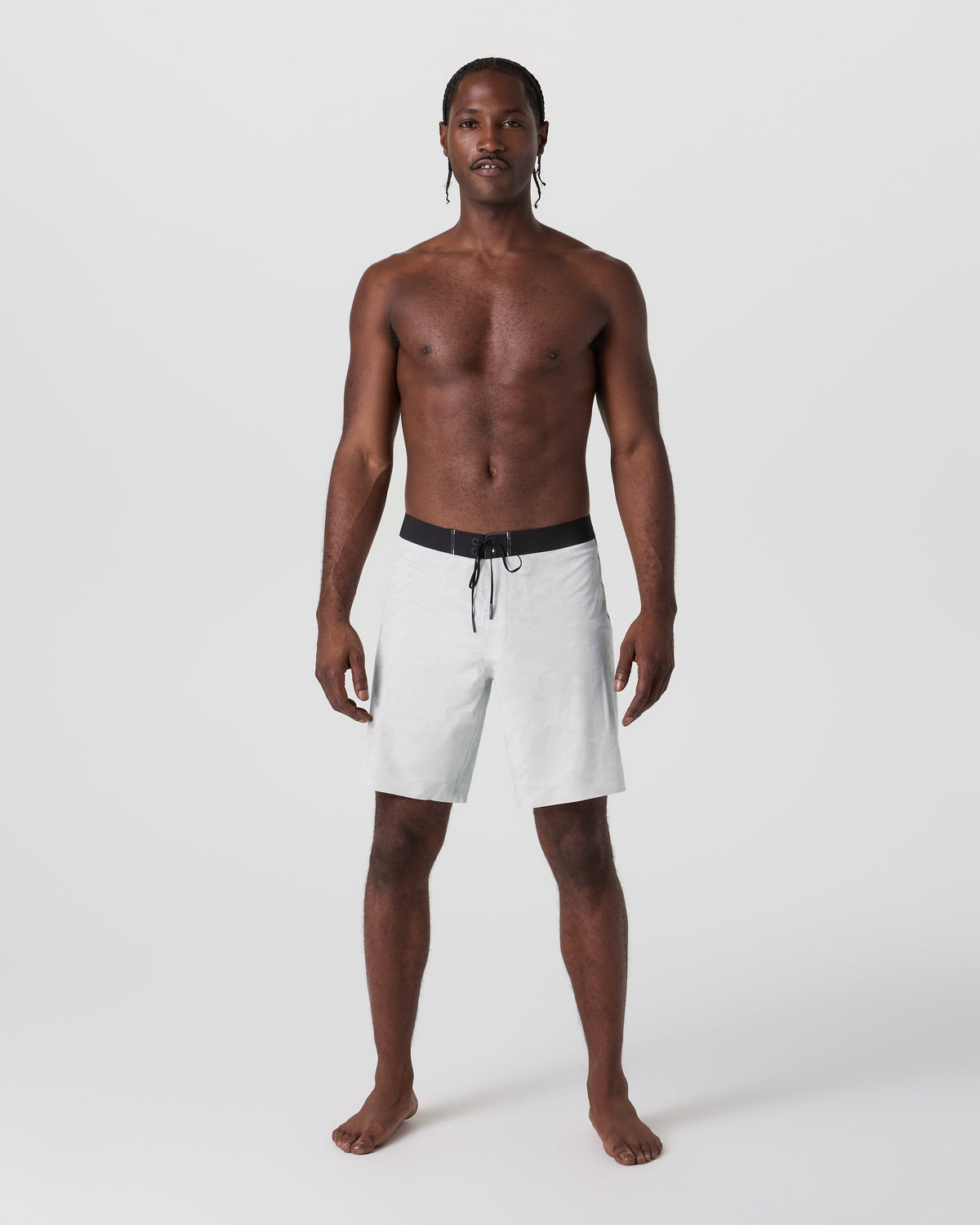 Knox Boardshort | Frost Grey Wrinkle