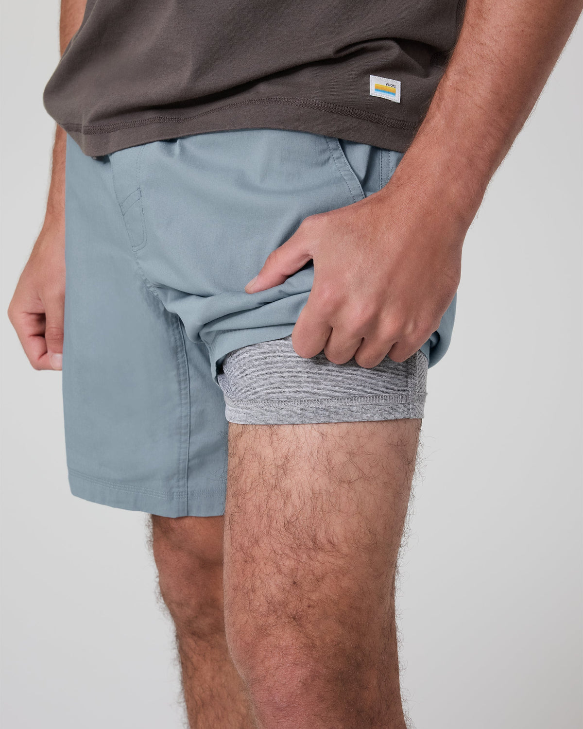 Kore Everyday Short Lined 7 | Dusty Blue