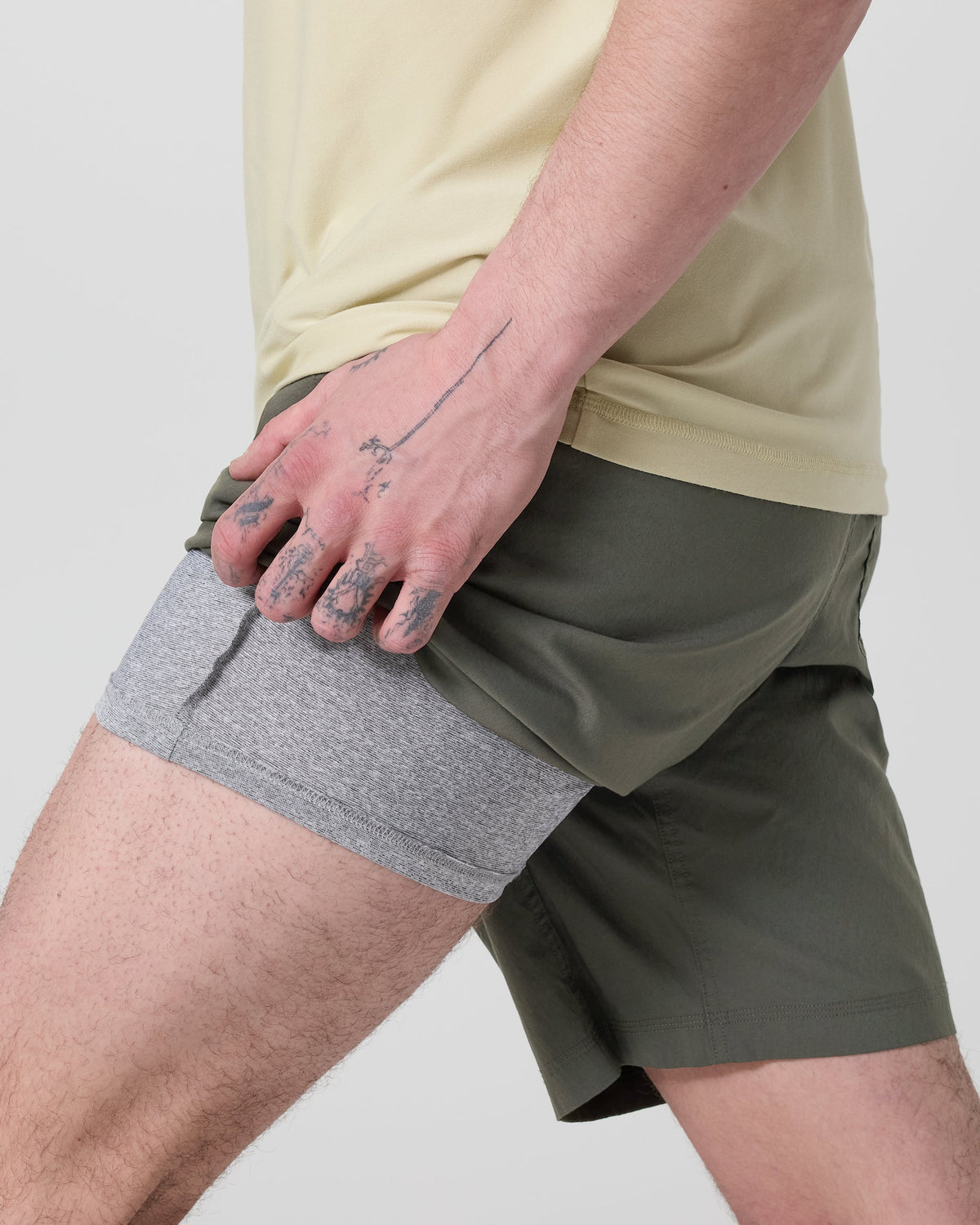 Kore Everyday Short Lined 7 | Dark Oregano