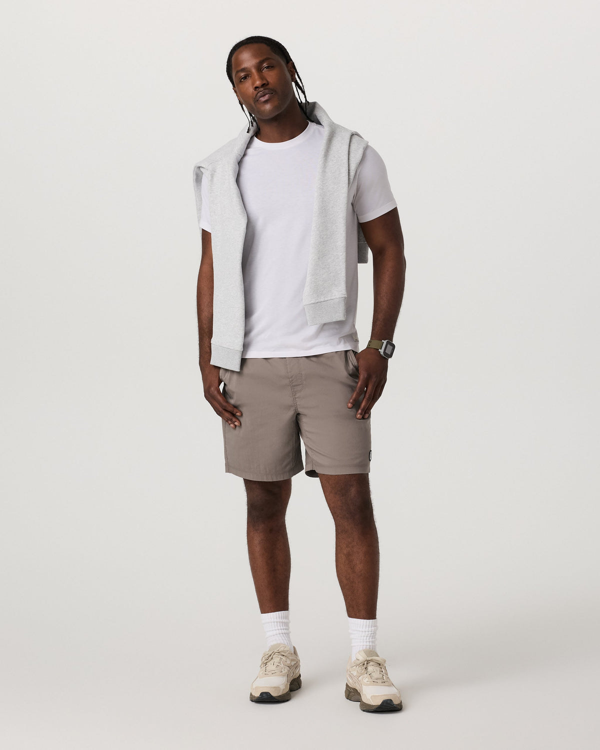 Kore Everyday Short Lined 7 | Smokey Taupe