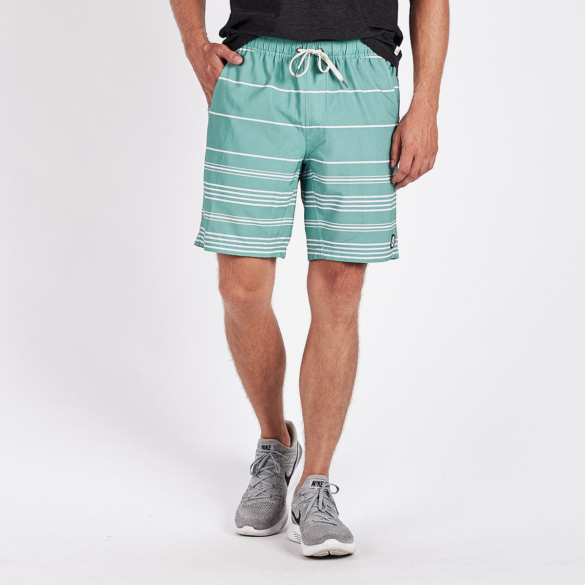 Kore Short Lined 7 | Aloe Stripe