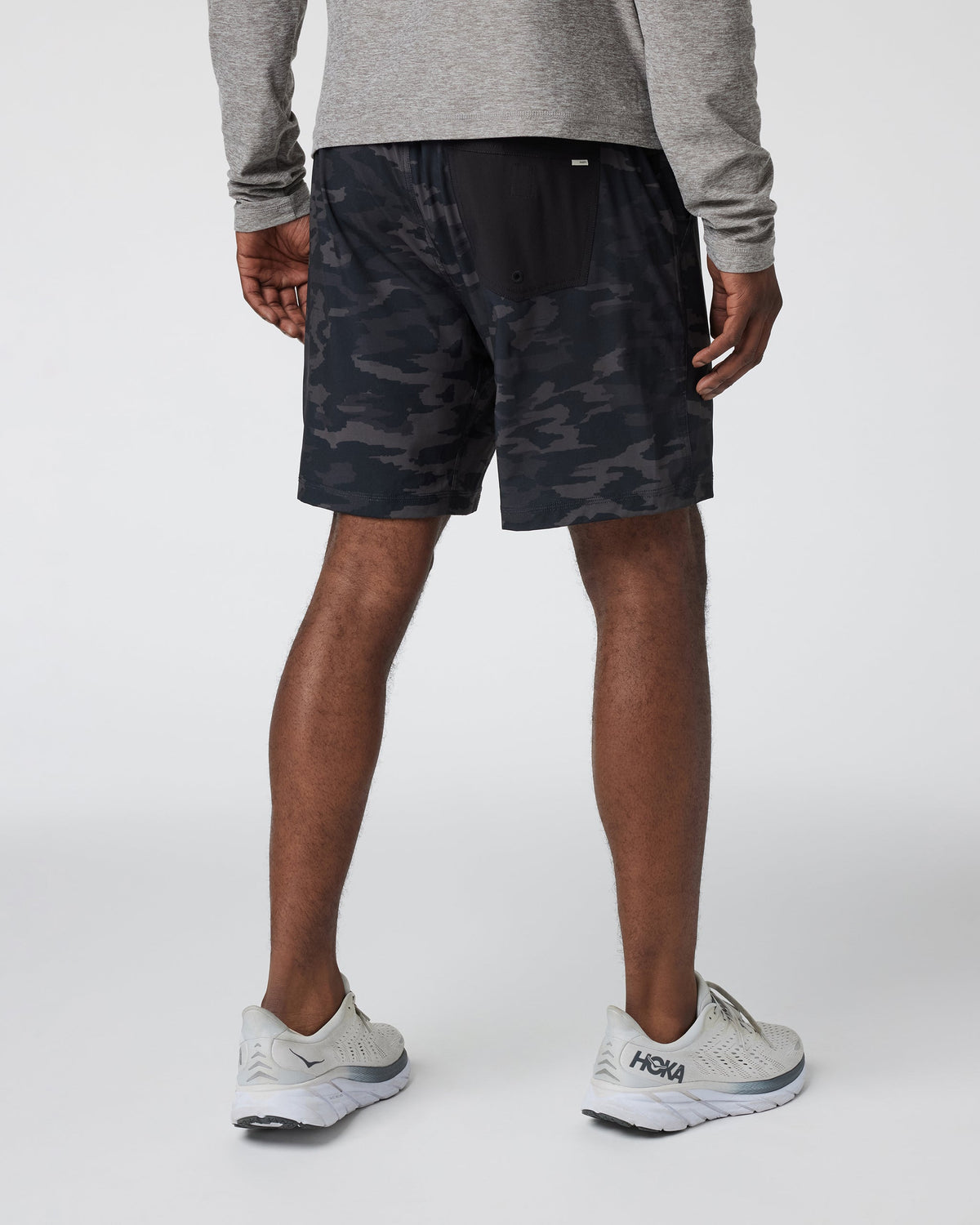 Kore Short Lined 7 | Black Watercolor Camo
