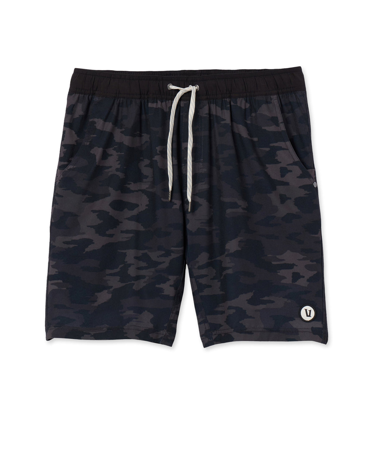 Kore Short Lined 7 | Black Watercolor Camo