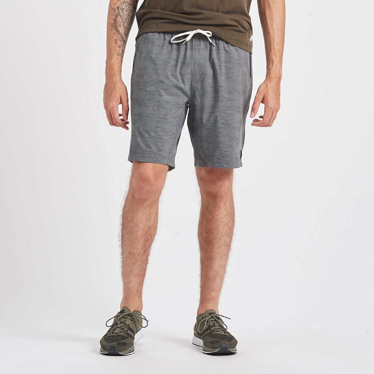 Kore Short Lined 7 | Charcoal Space Dye