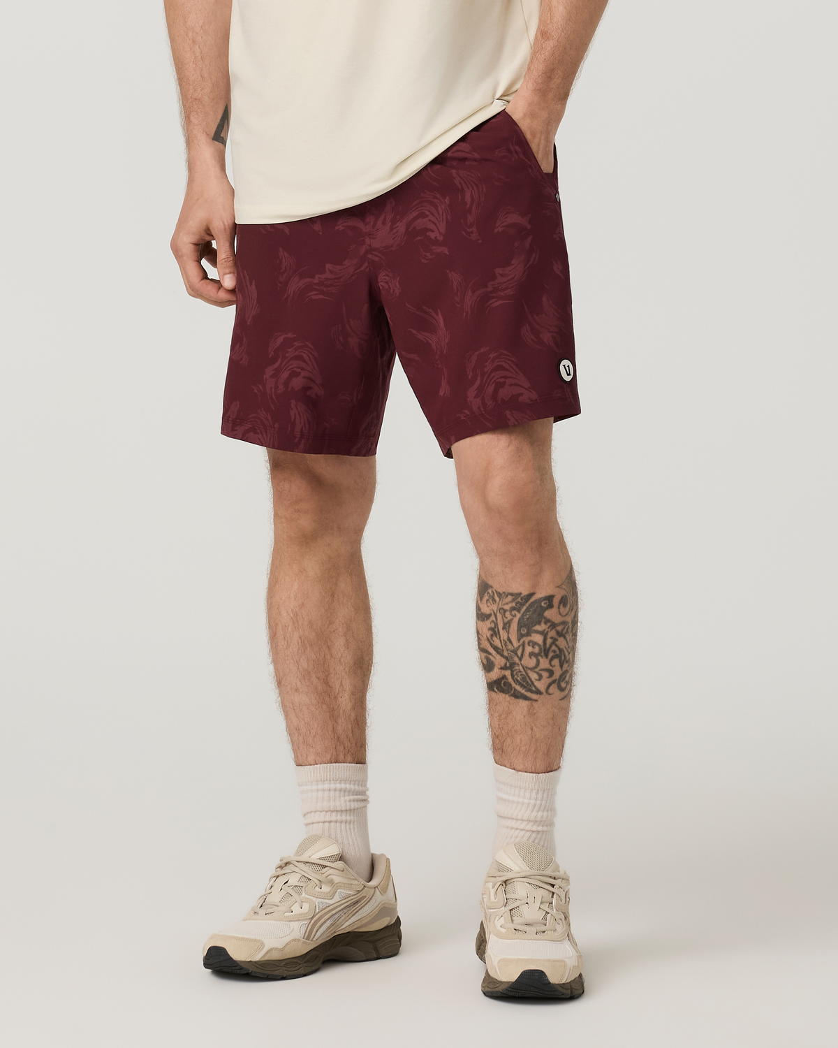 Kore Short Lined 7 | Fig Seahorse