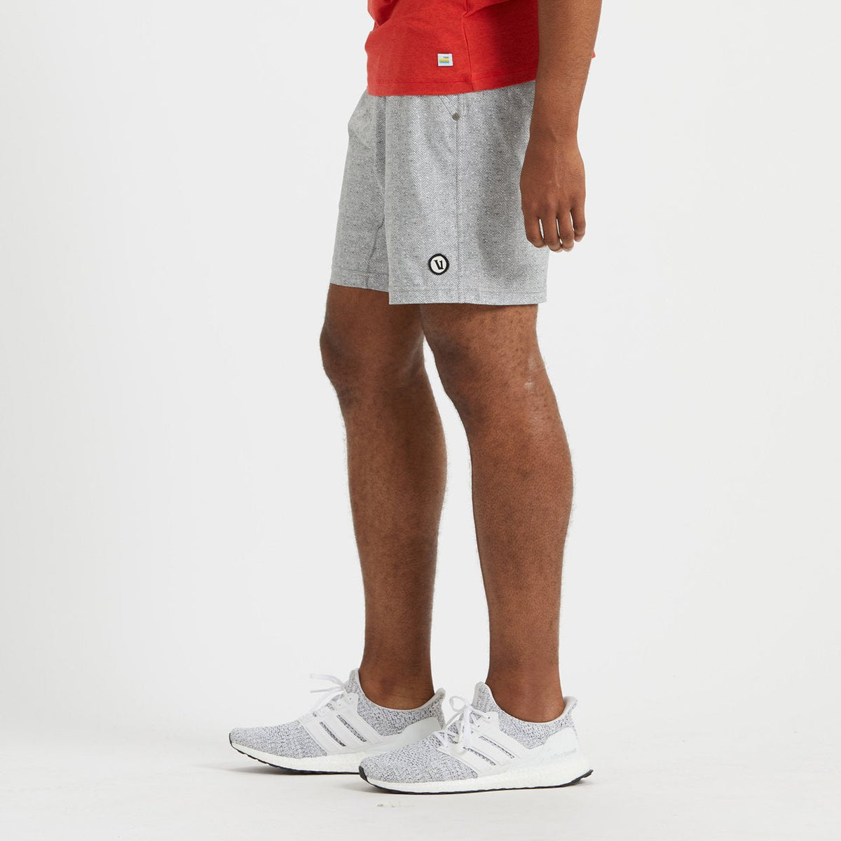 Kore Short Lined 7 | Grey Twill Texture