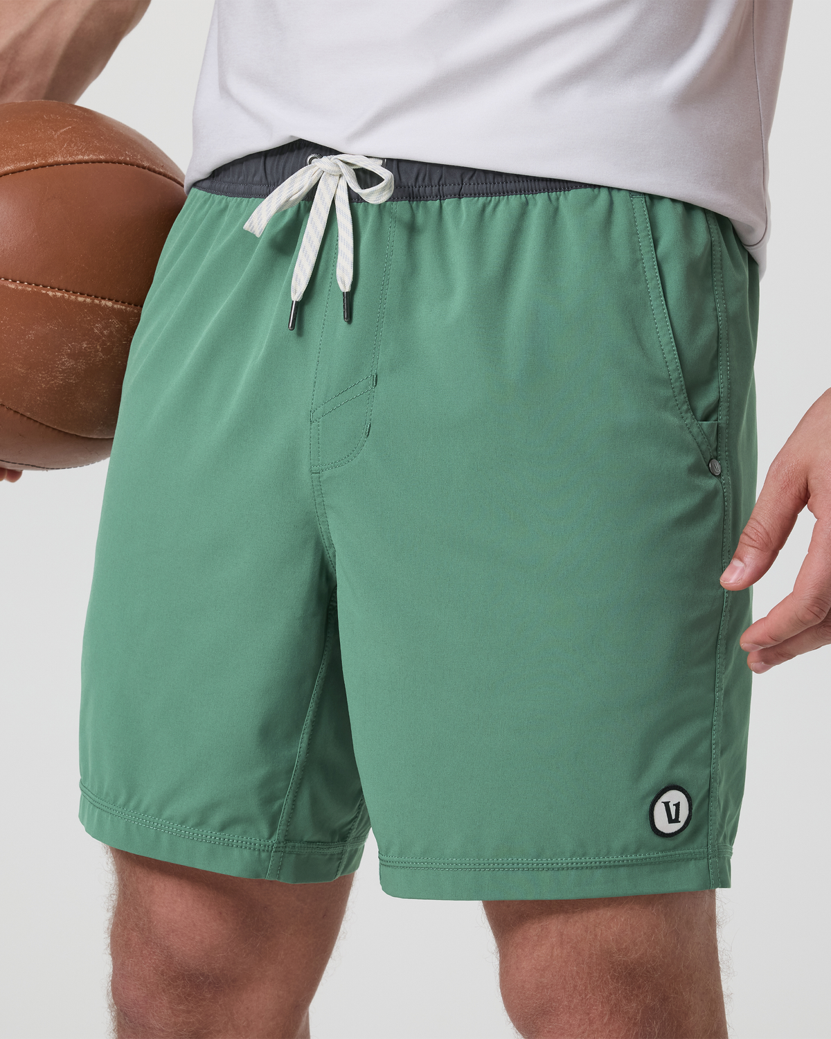 Kore Short Lined 7 | Hedge Green