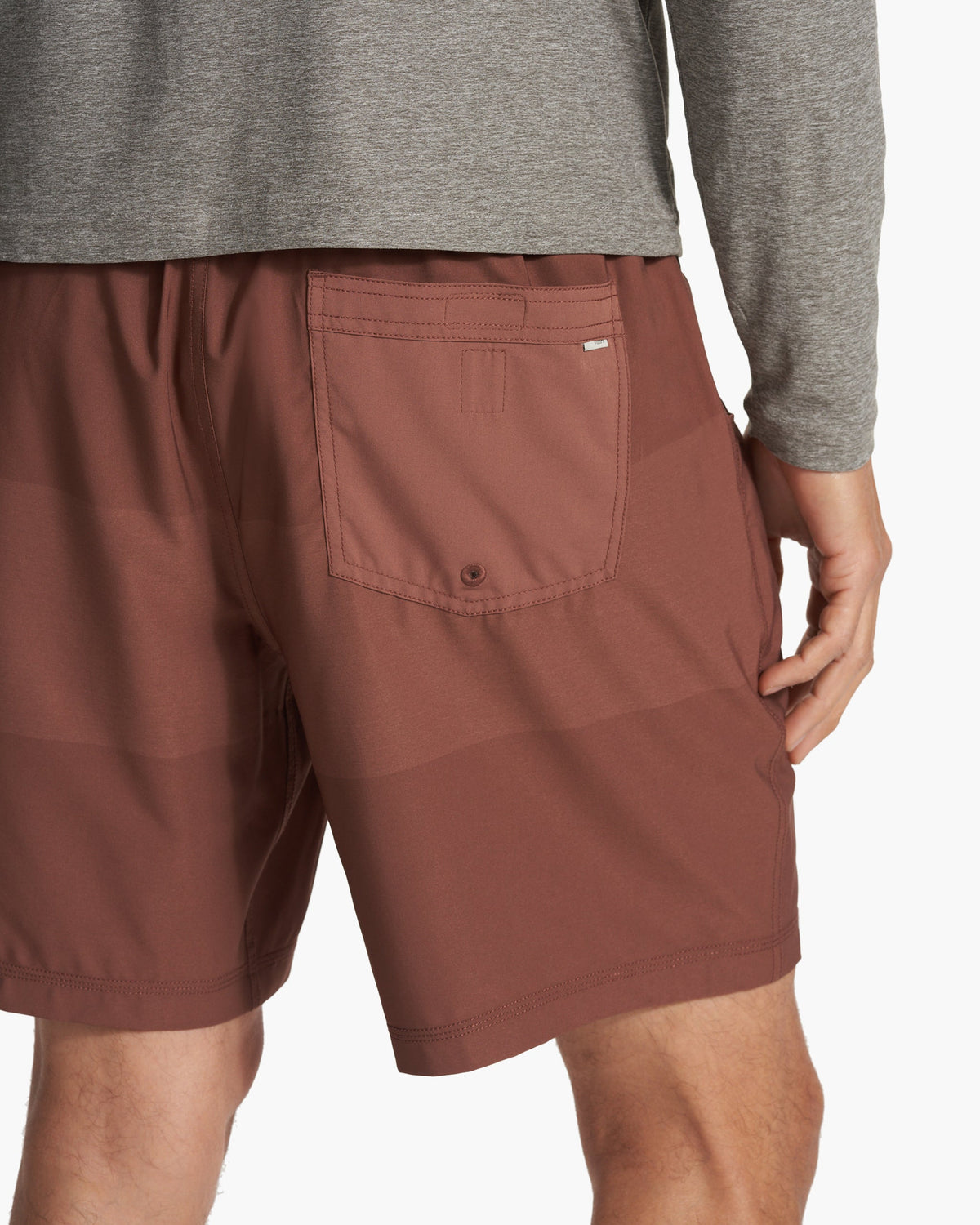 Kore Short Lined 7 | Hazelnut Texture Block