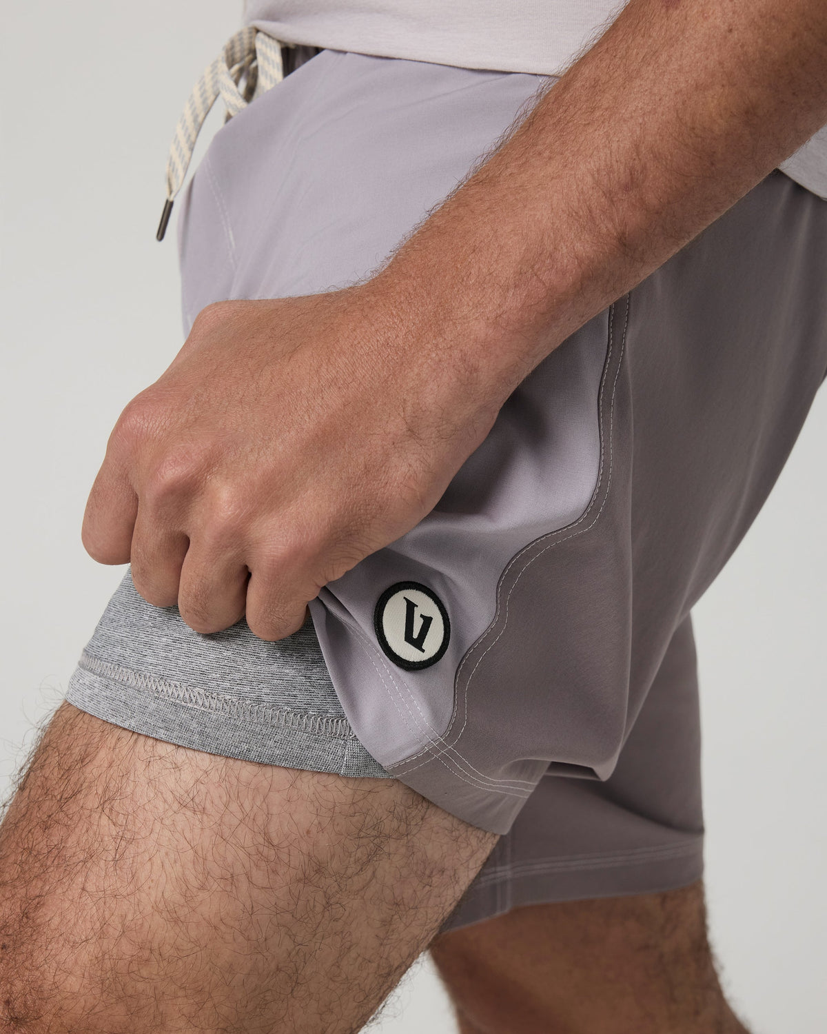 Kore Short Lined 7 | Cinder Color Block