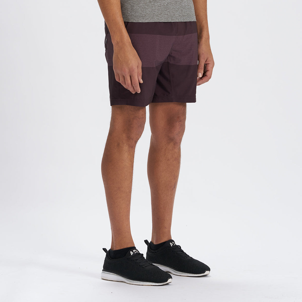 Kore Short Lined 7 | Oxblood Texture Block