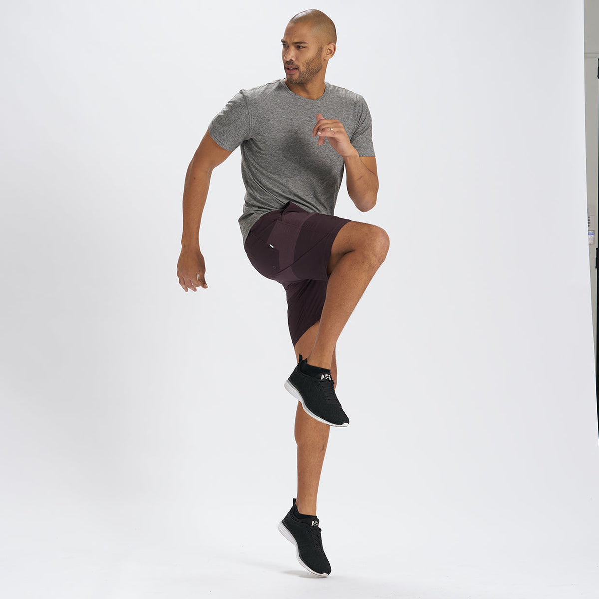Kore Short Lined 7 | Oxblood Texture Block