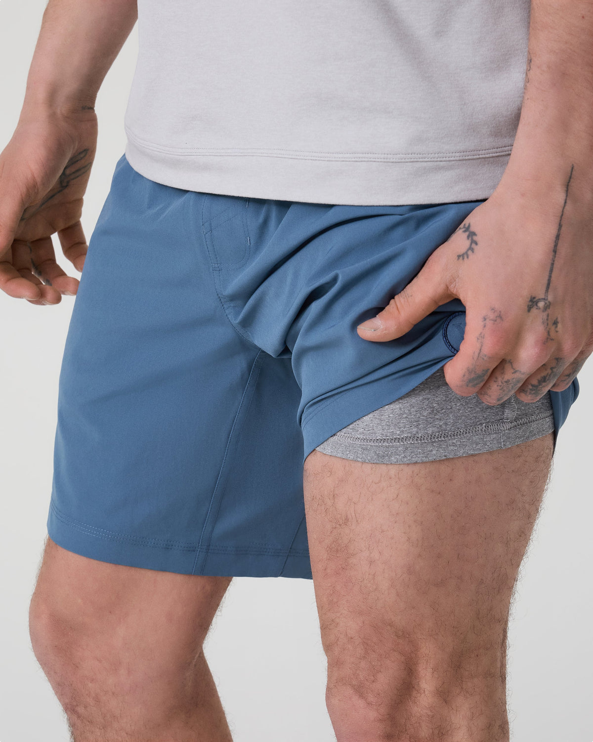 Kore Short Lined 7 | Pool Blue Tonal